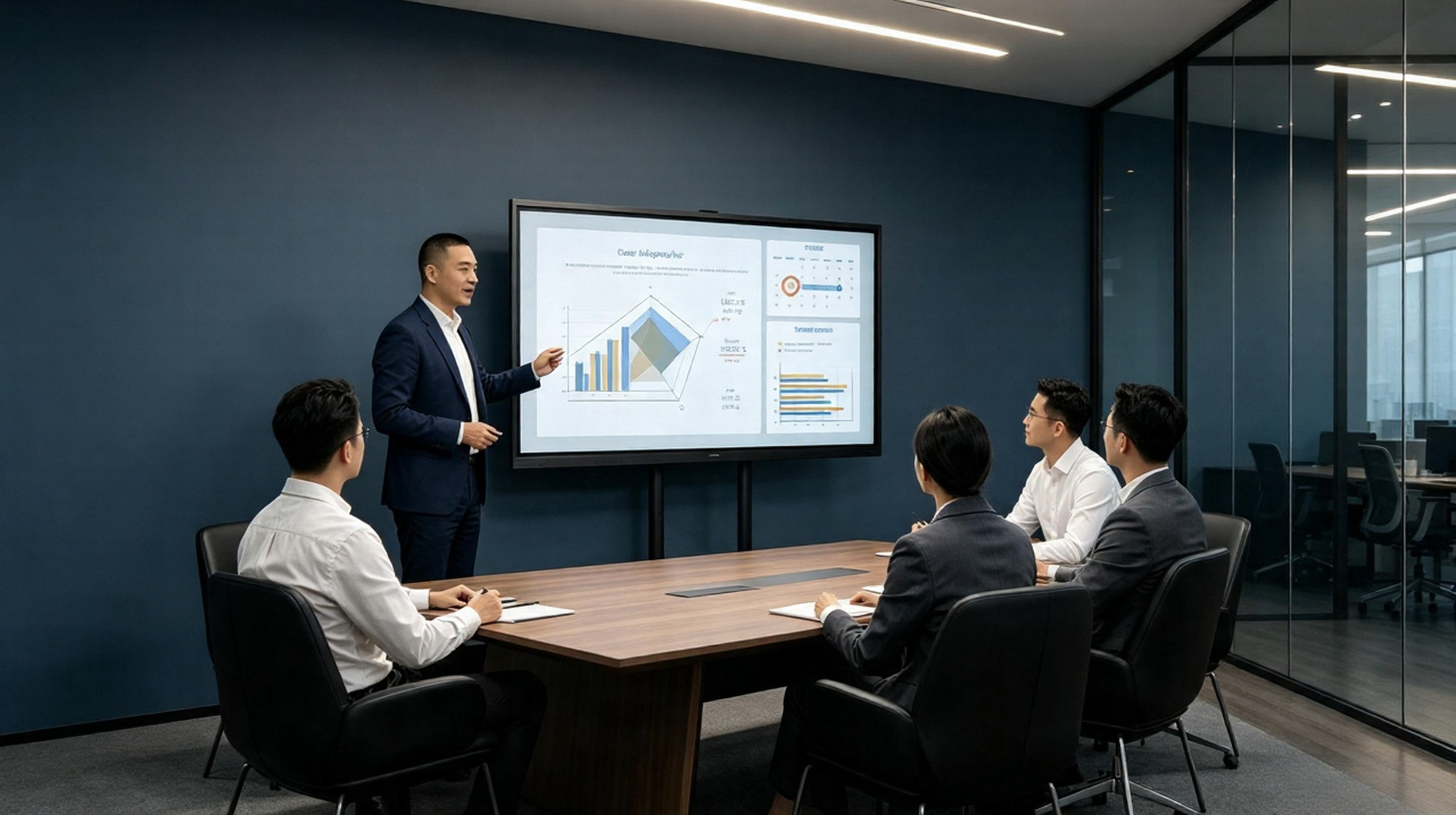 Smart Meeting Interactive Display